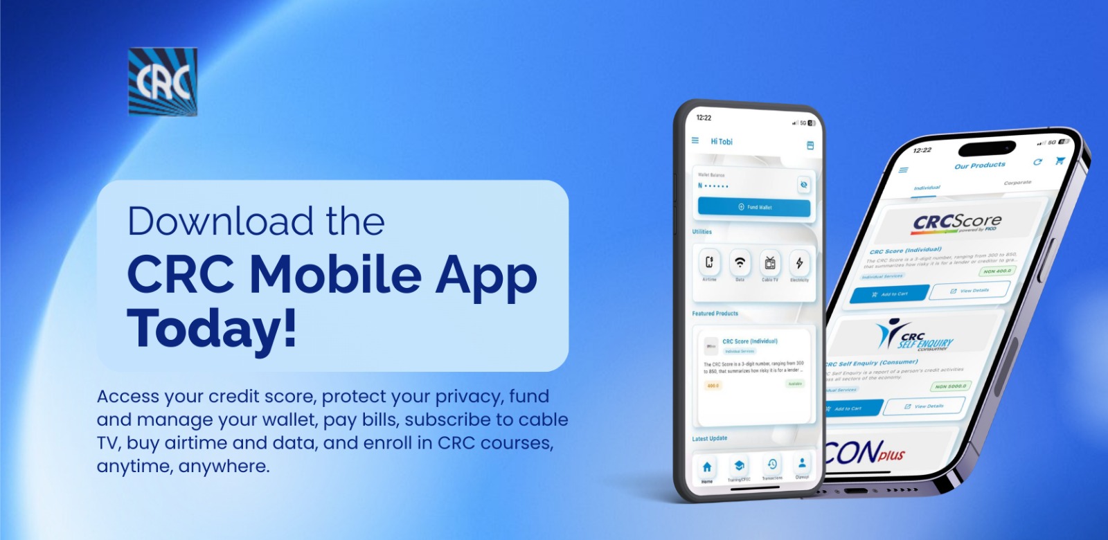 CRC Credit Bureau Launches New Mobile App to Enhance Digital Financial Services