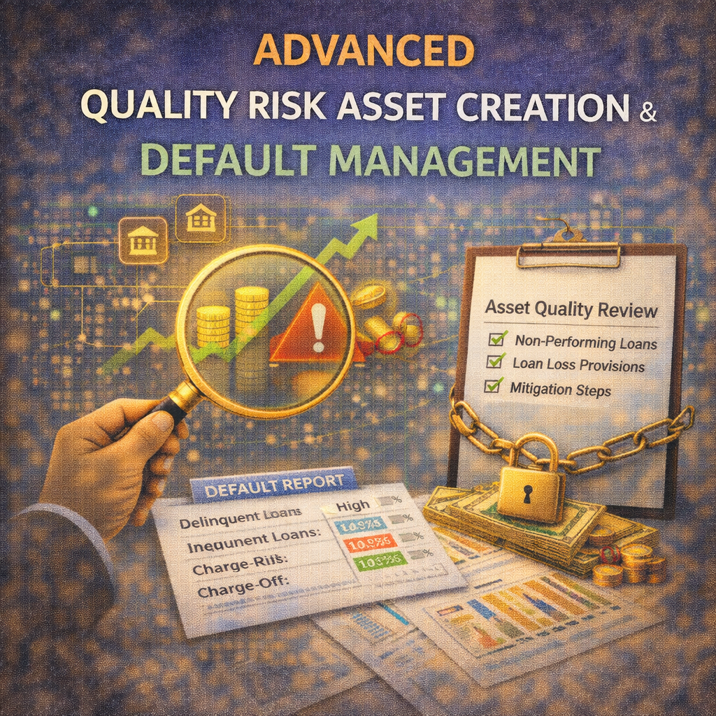 Advanced Quality Risk Asset Creation & Default Management