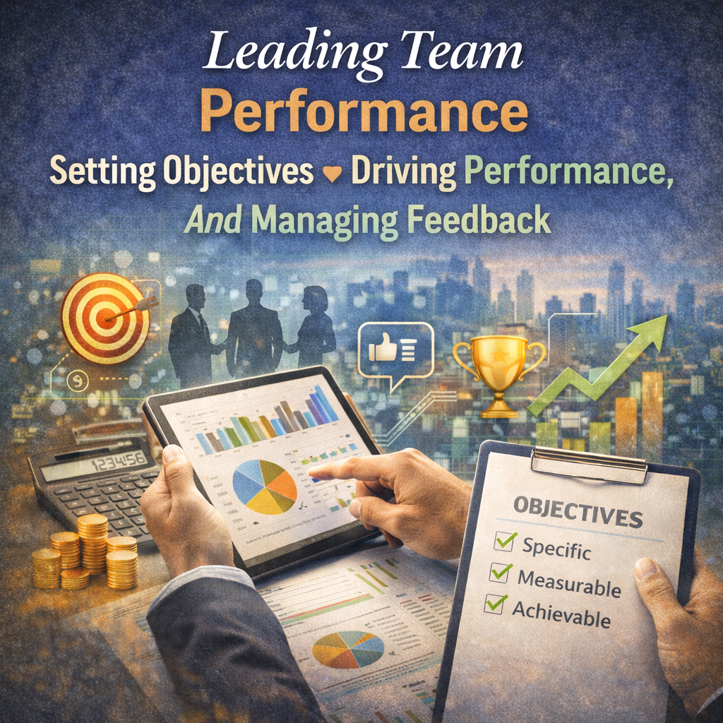 Leading Team Performance: Setting Objectives, Driving Performance, and Managing Feedback