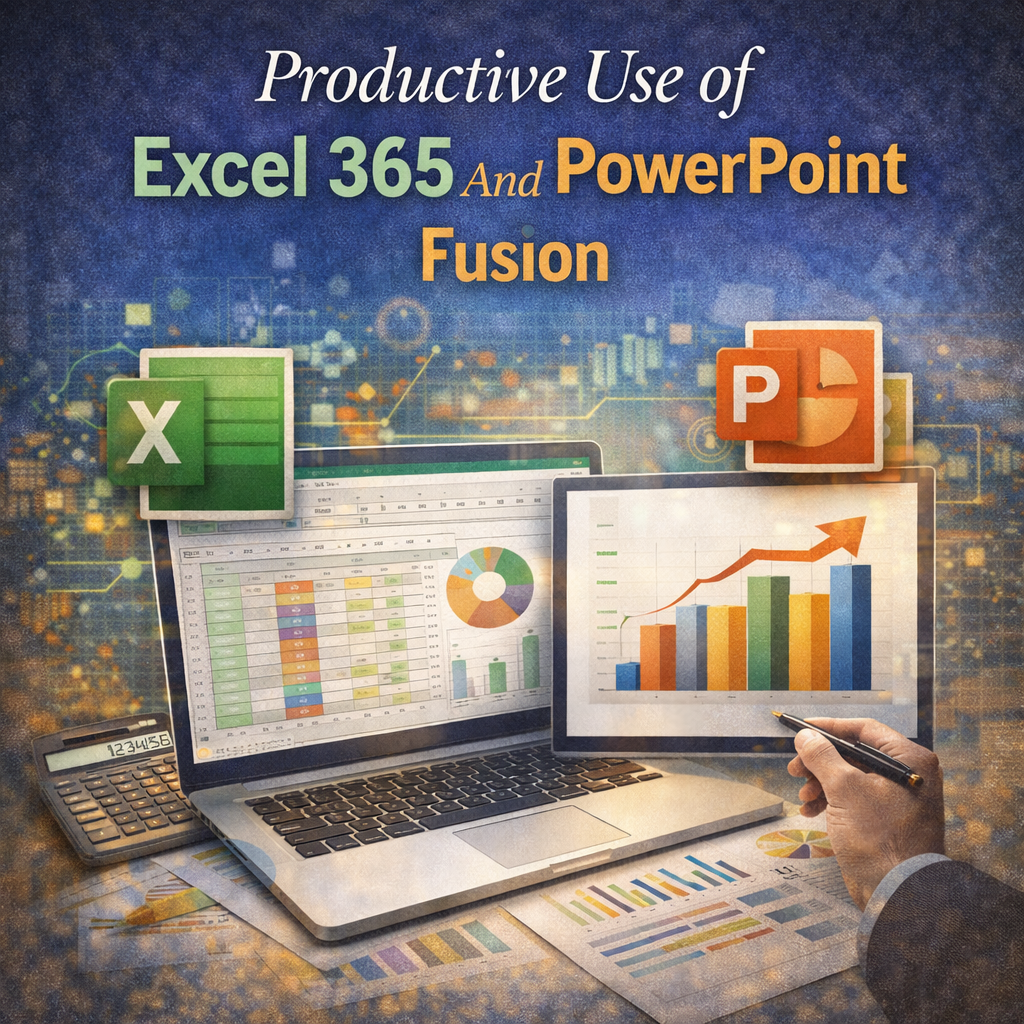 Productive Use of Excel 365 And PowerPoint Fusion